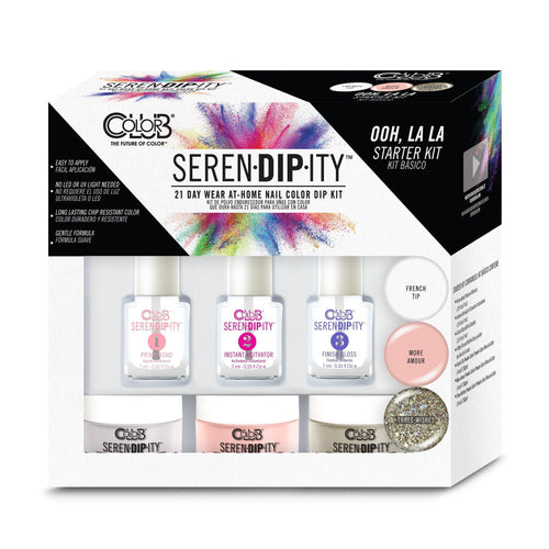 Color Club, Ooh La La Serendipity Kit, Dip Nail Polish